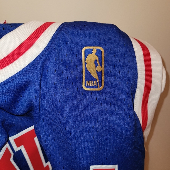 PHILADELPHIA 76ers ALLEN IVERSON MITCHELL NESS NBA BASKETBALL JERSEY 2xl - Picture 7 of 7